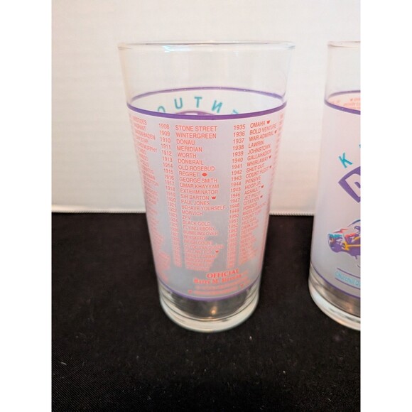 (3) 1994 Kentucky Derby Official 120th Mint Julep Collectible Souvenir Glass - Picture 4 of 5